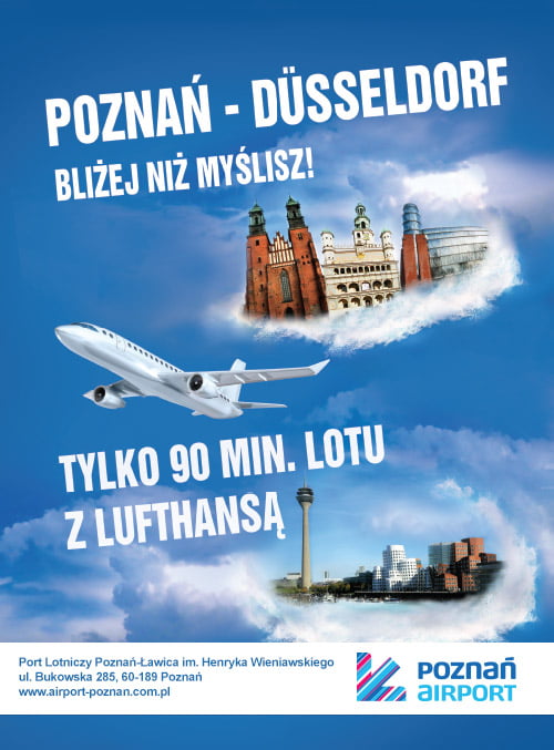plakat airport poznan 1